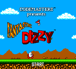 Fantastic Dizzy (Europe) (En,Fr,De,Es,It) Title Screen